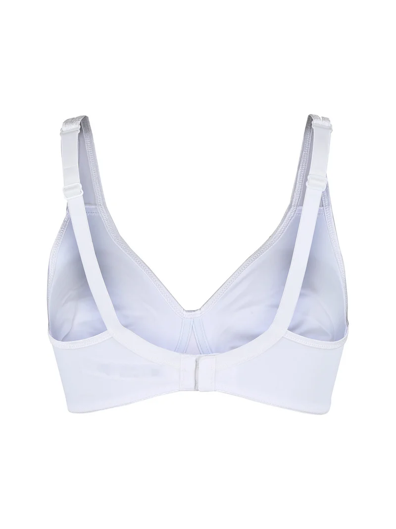 NEW STILE Reggiseno sfoderato senza ferretto coppa C - bianco