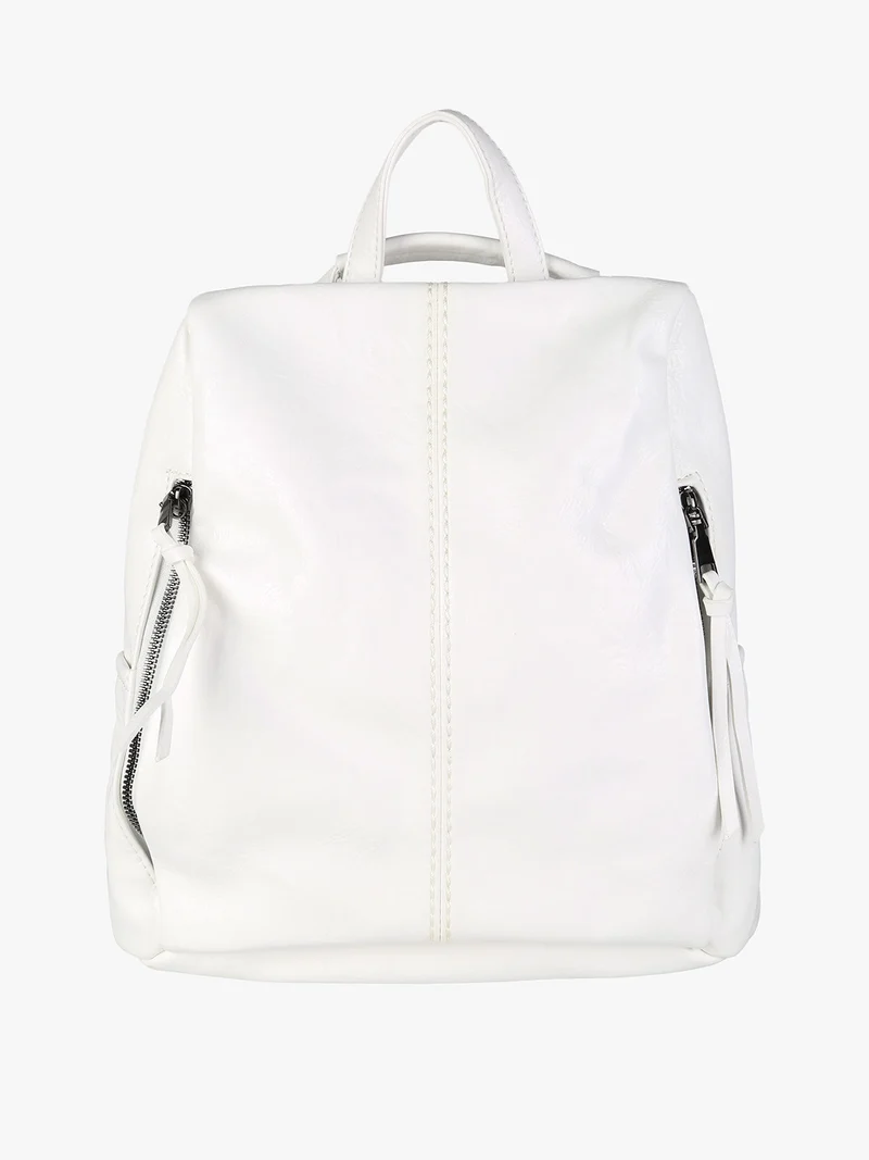 Solada Zaino in ecopelle da donna - bianco