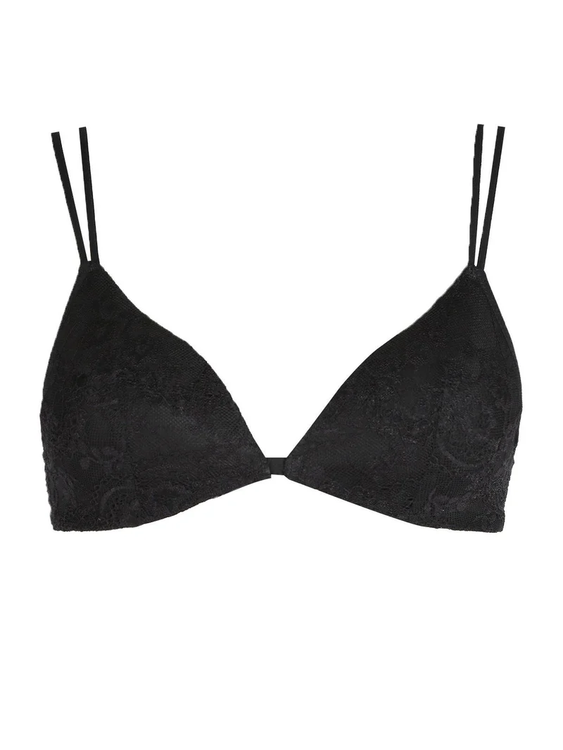OPALE reggiseno a triangolo senza ferretto coppa B - nero