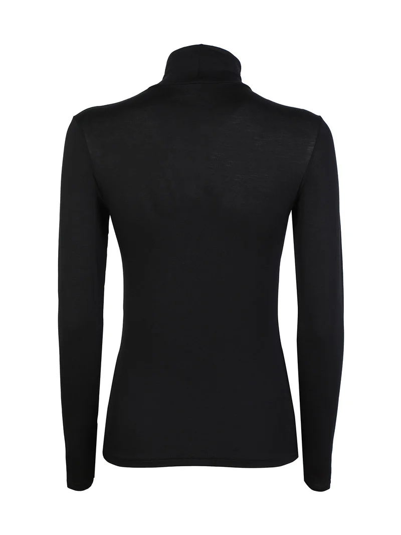 Maglia lupetto donna - nero