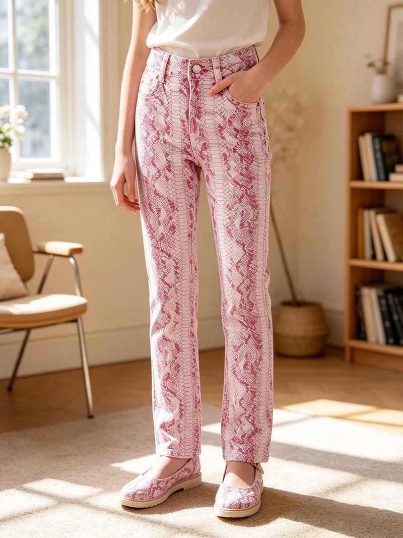 Pantaloni bambina - multicolore