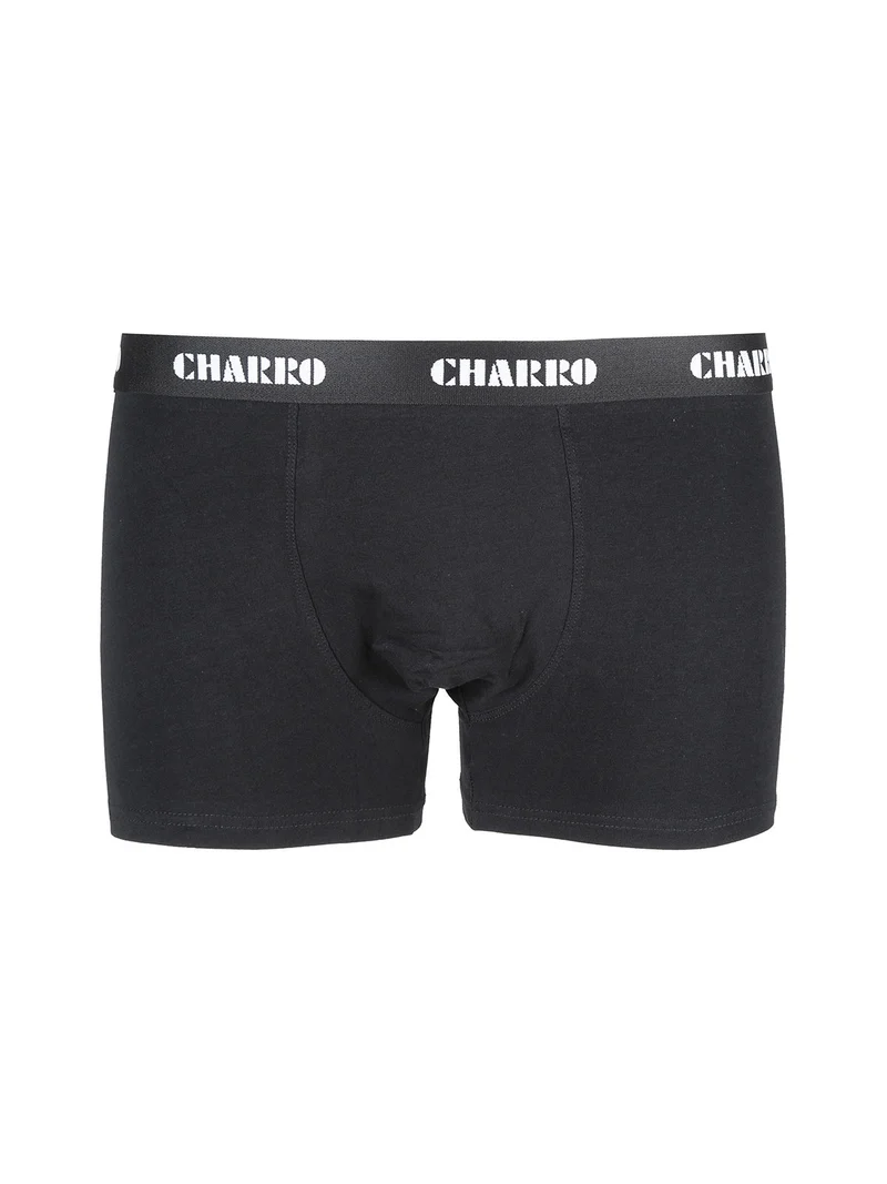 Boxer da uomo tinta unita - nero