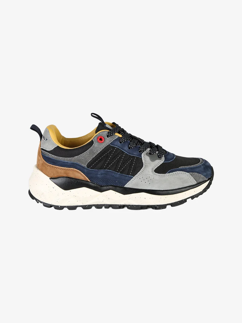 Sneakers da uomo stringate - blu scuro