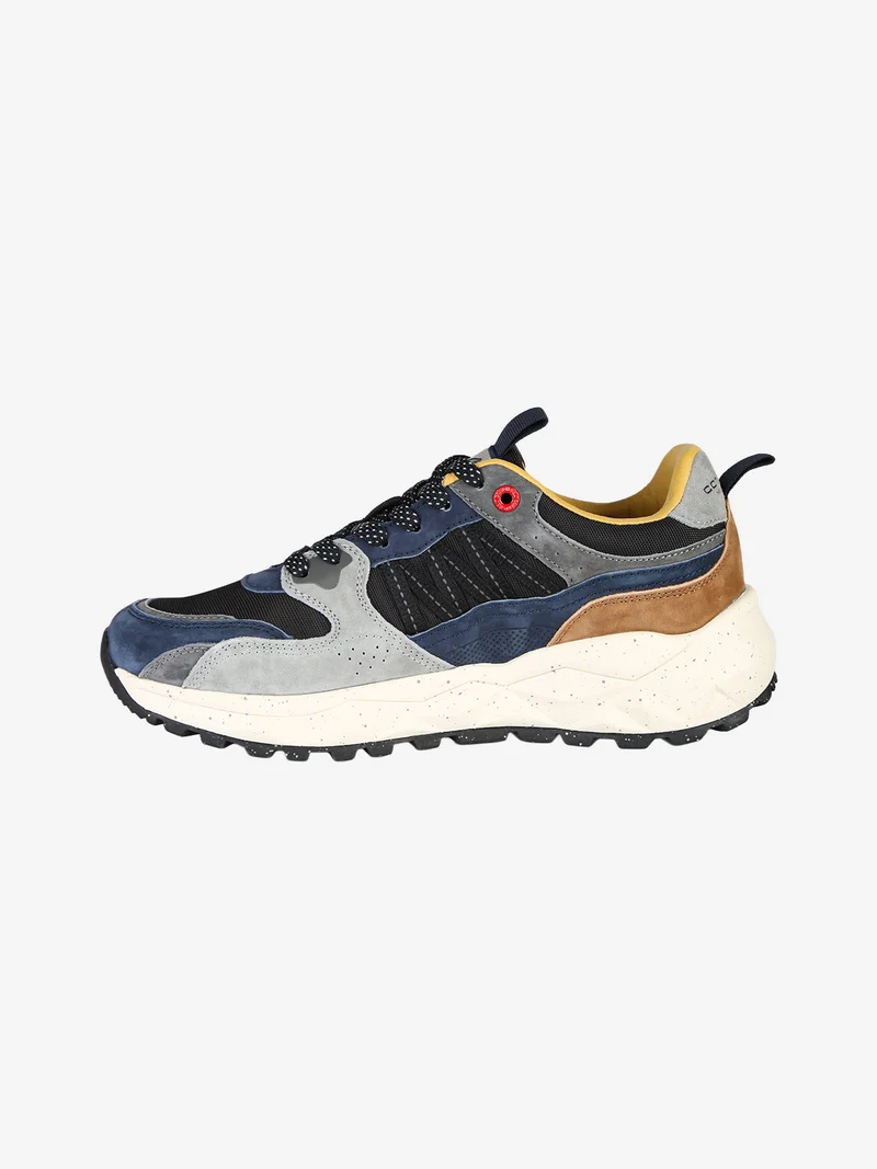 Sneakers da uomo stringate - blu scuro