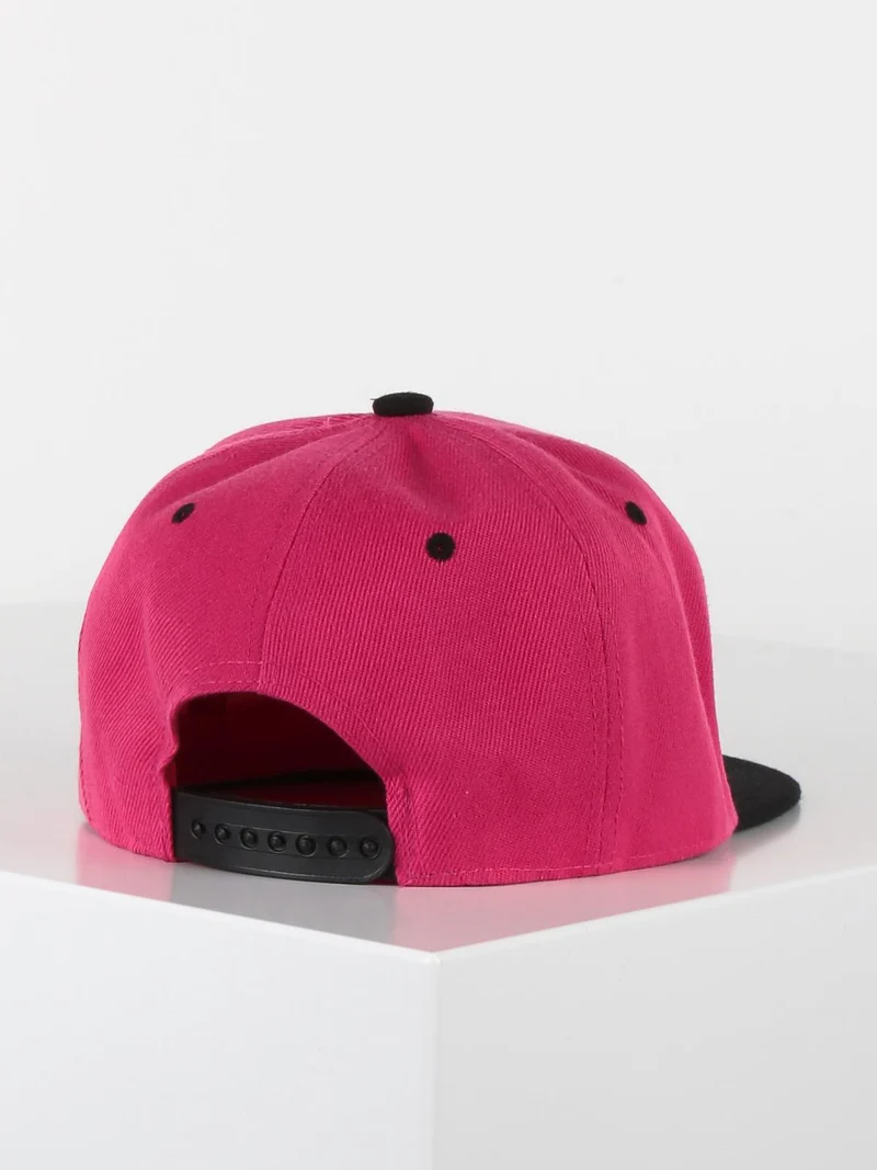 Cappello italia con visiera - fucsia