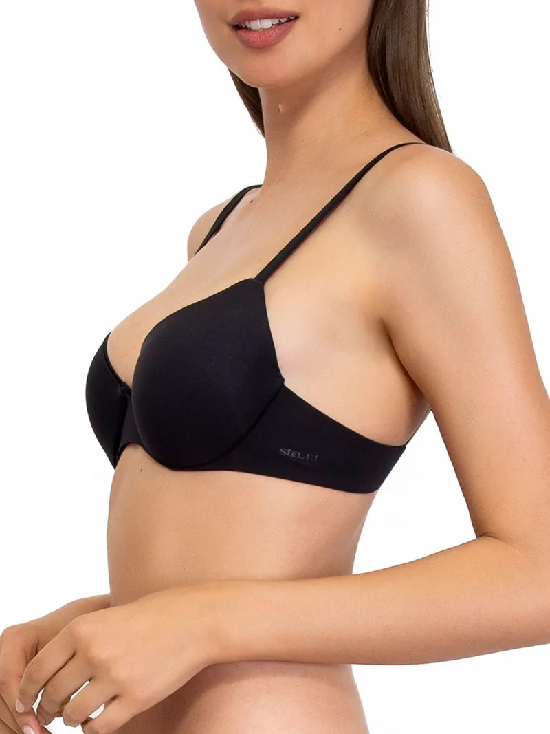 Reggiseno in microfibra con ferretto 1328 - nero