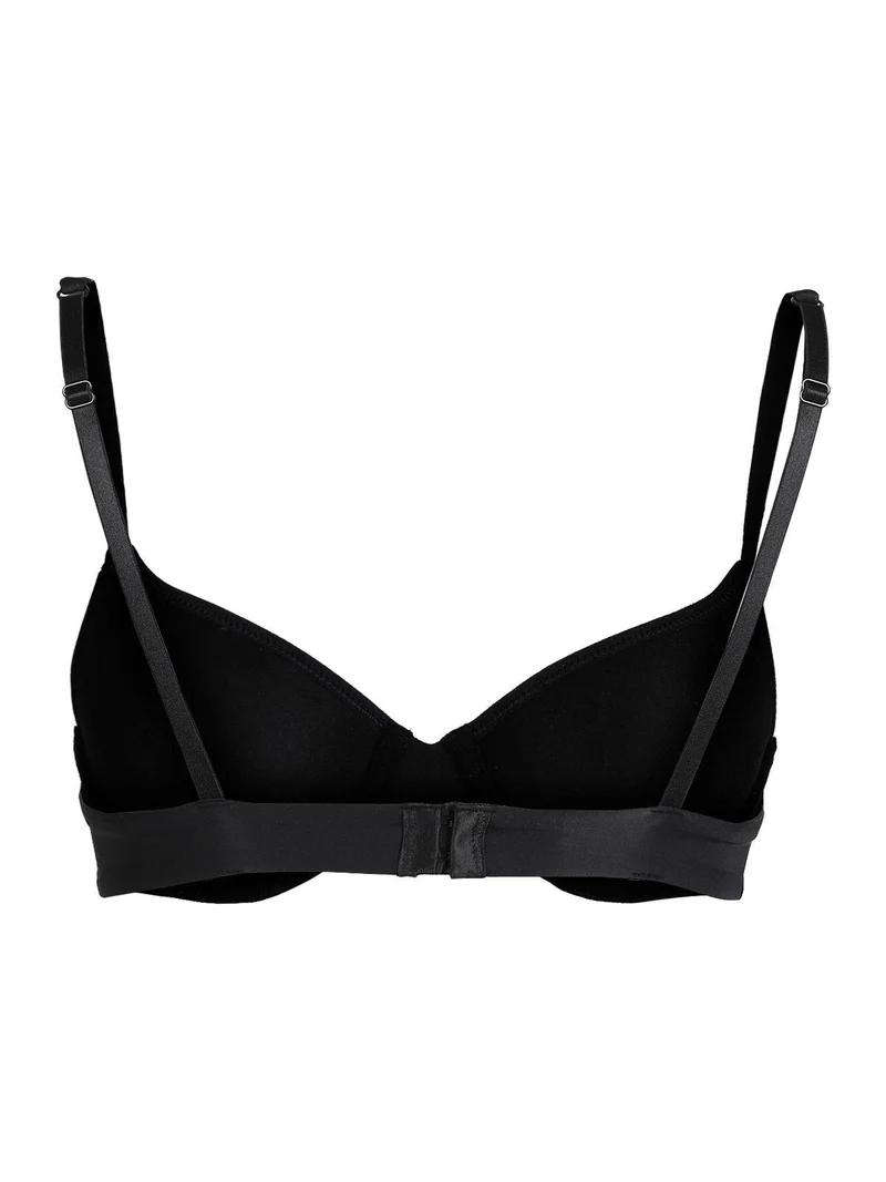Reggiseno in microfibra con ferretto 1328 - nero