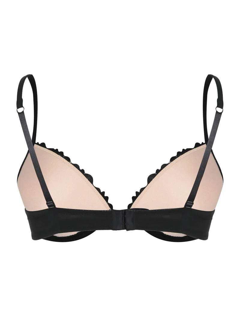 5000 Reggiseno push up COPPA B graduata - nero