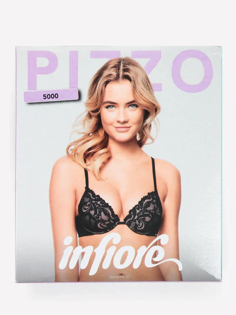 5000 Reggiseno push up COPPA B graduata - nero