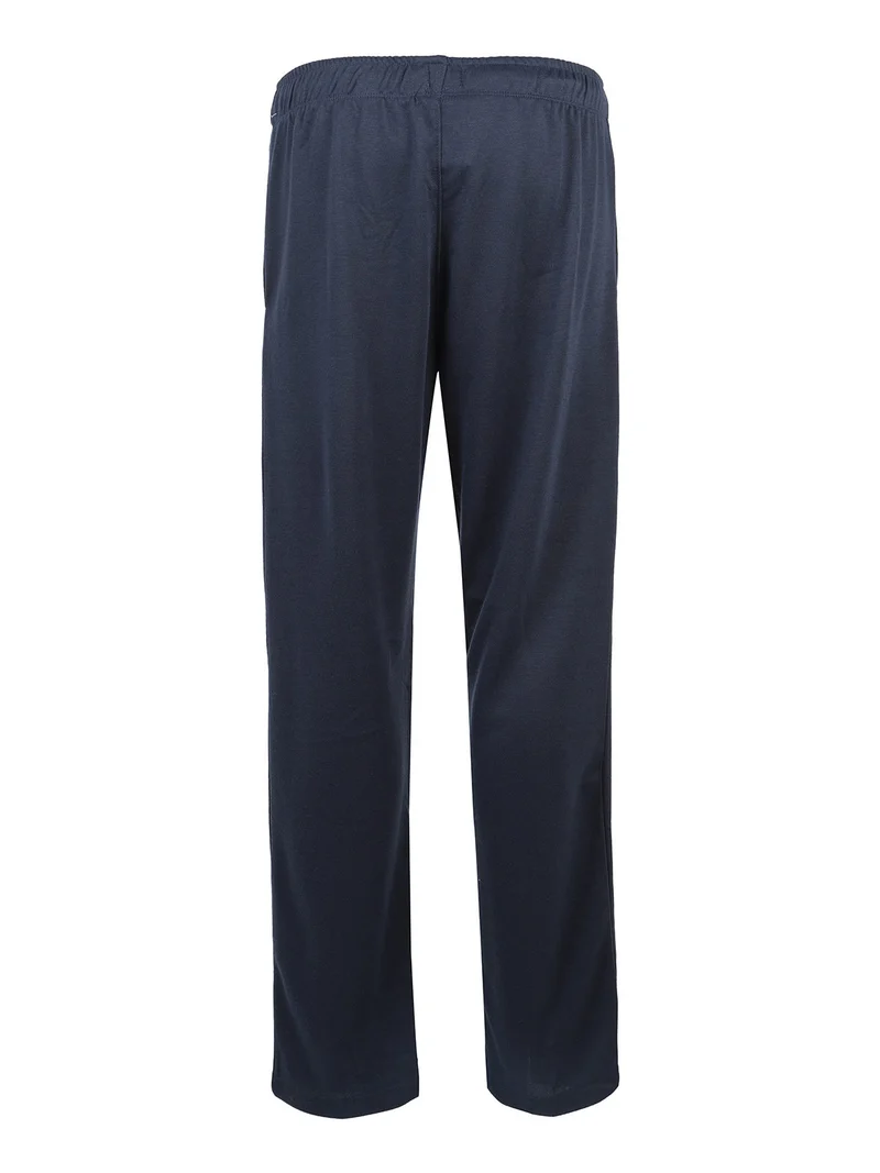Pantaloni tuta da uomo con coulisse - blu scuro
