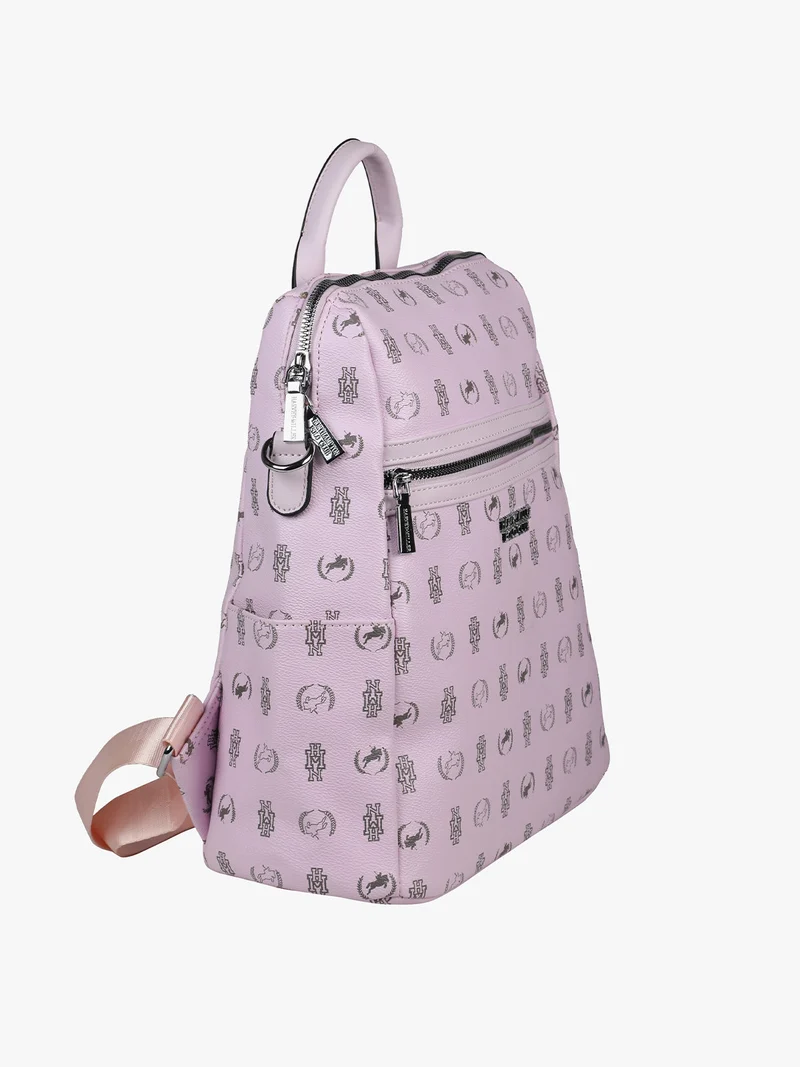 Zaino donna con stampa - rosa