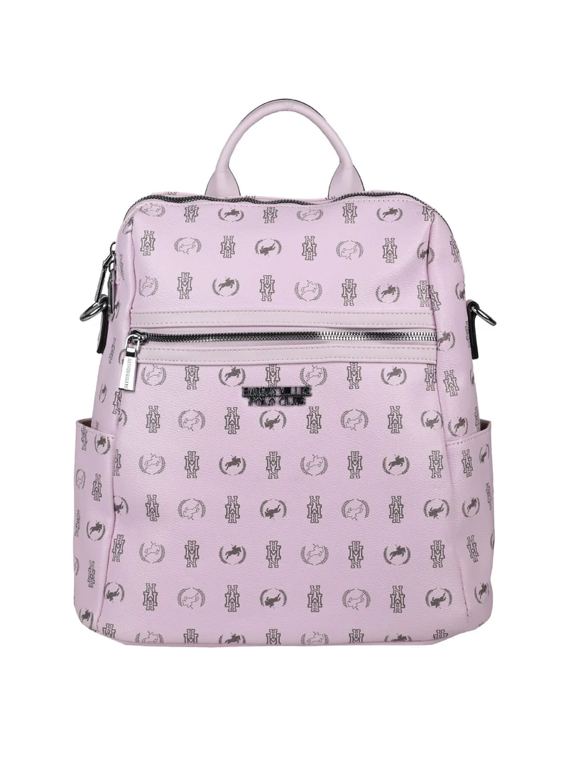 Zaino donna con stampa - rosa