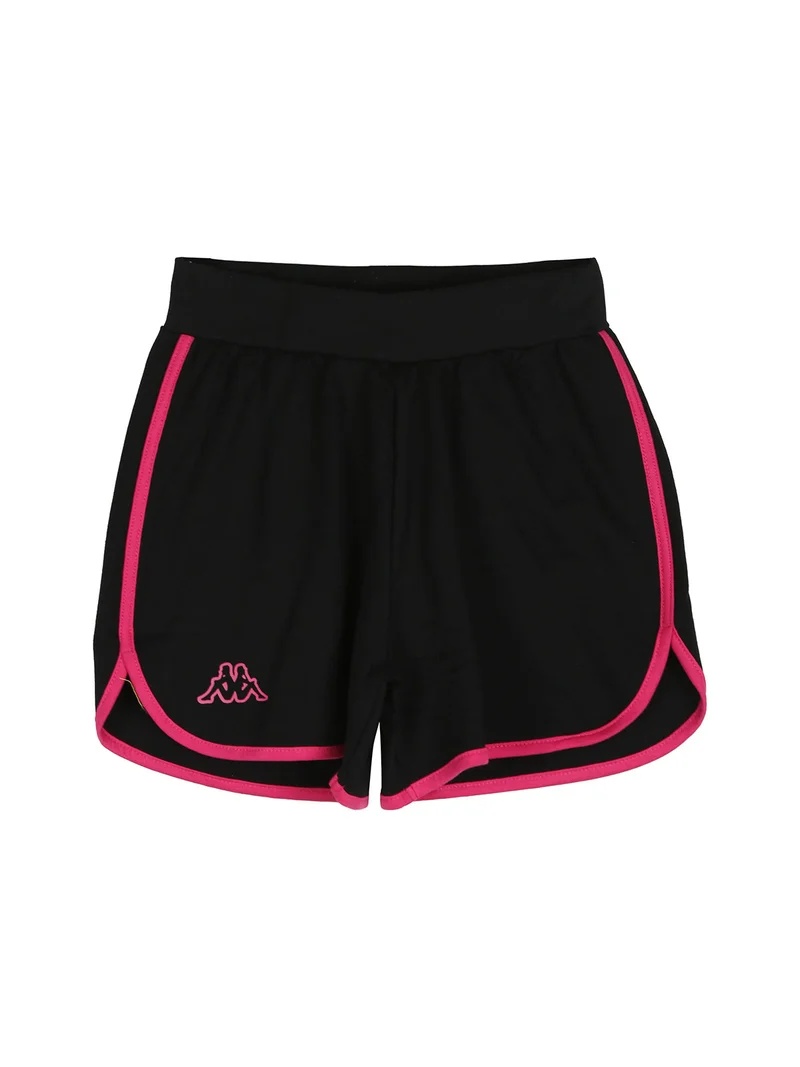Completo corto da bambina con t-shirt cropped e shorts - bianco