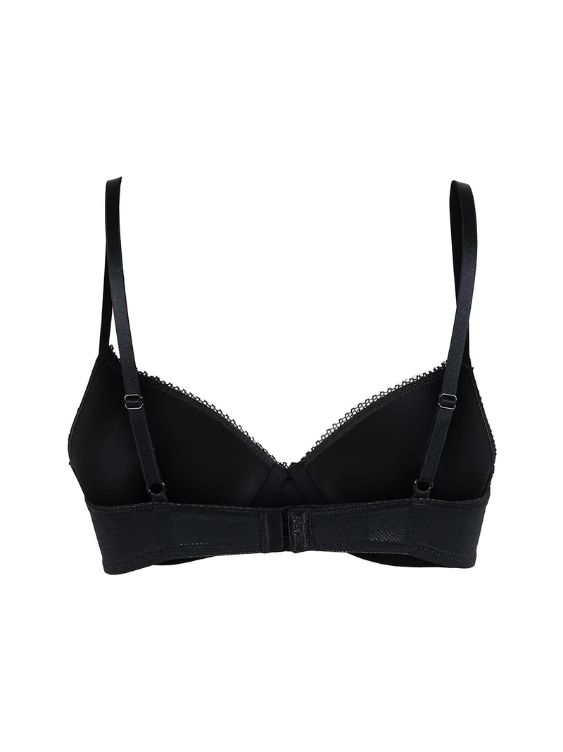 DARLING reggiseno push-up senza ferretto COPPA B - nero
