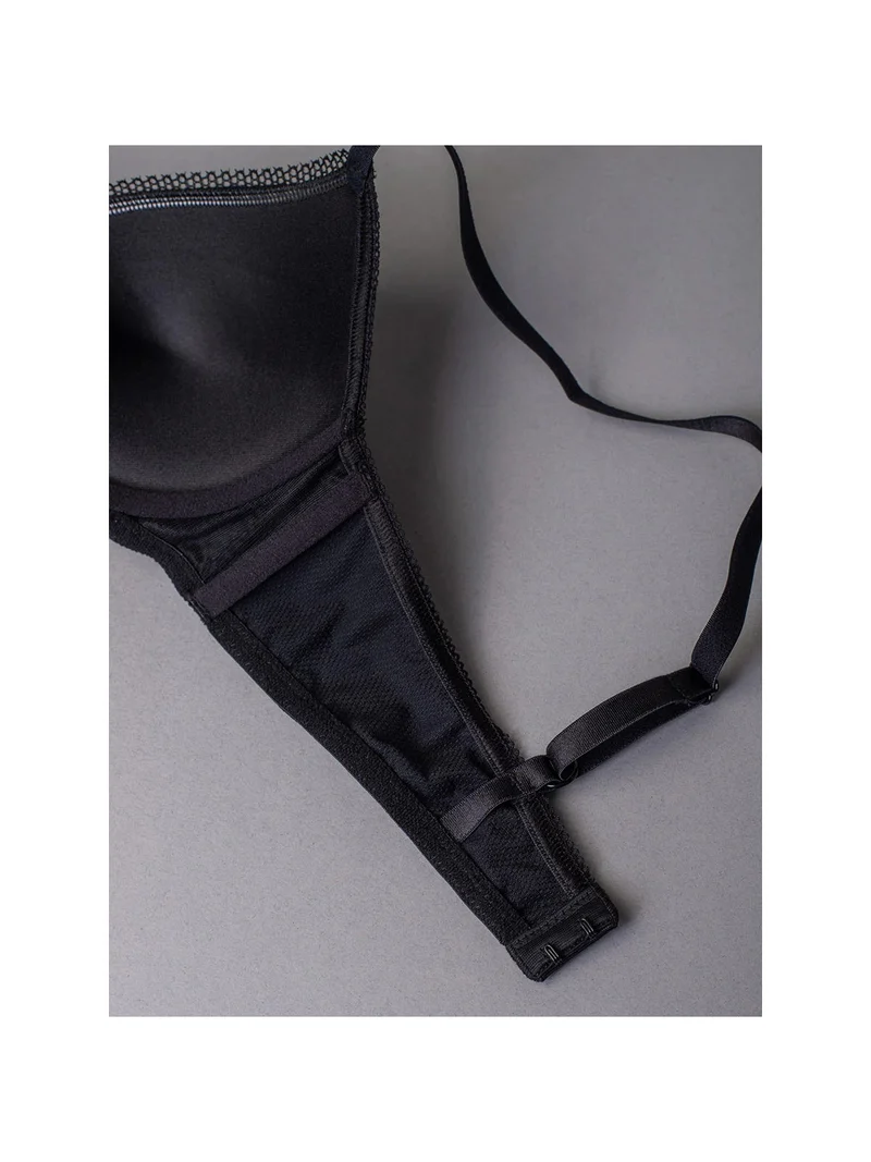 DARLING reggiseno push-up senza ferretto COPPA B - nero
