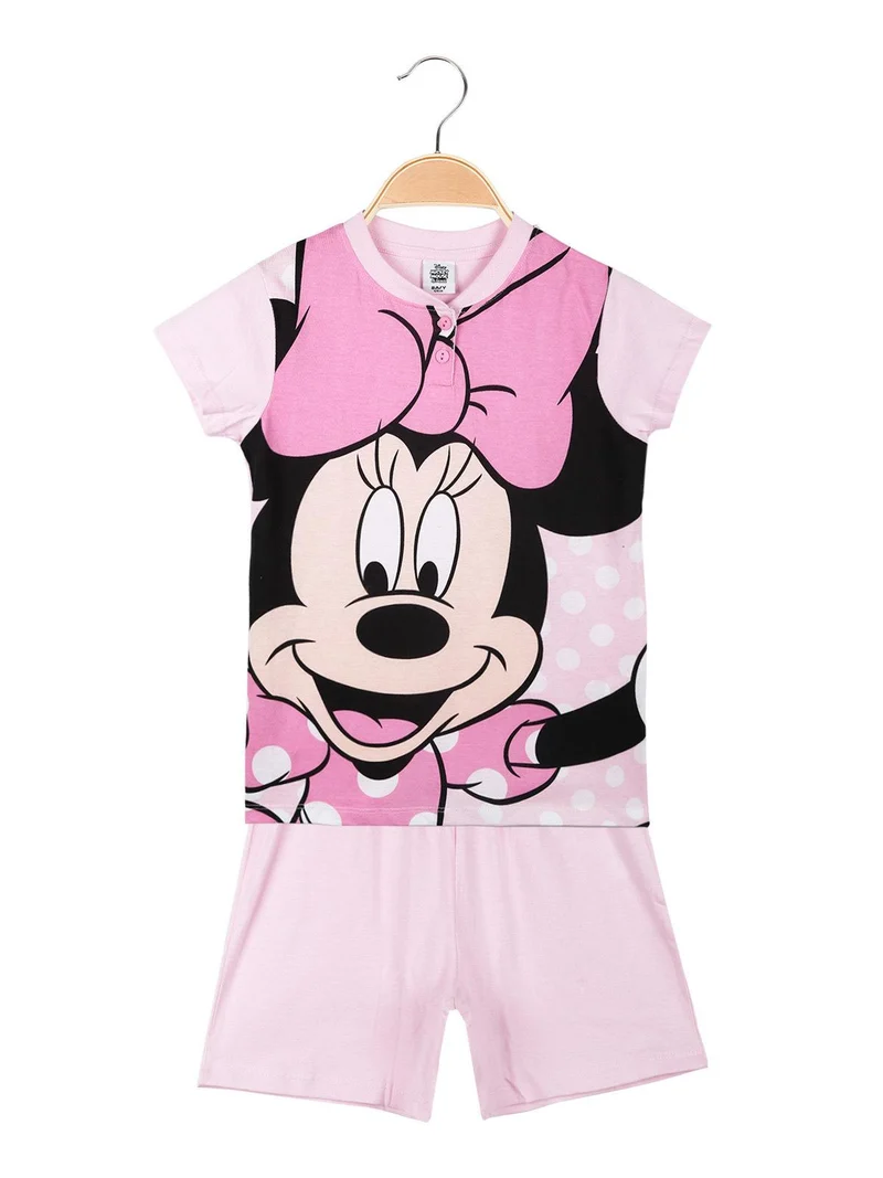 Pigiama corto Minnie - rosa