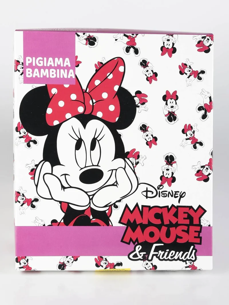 Pigiama corto Minnie - rosa