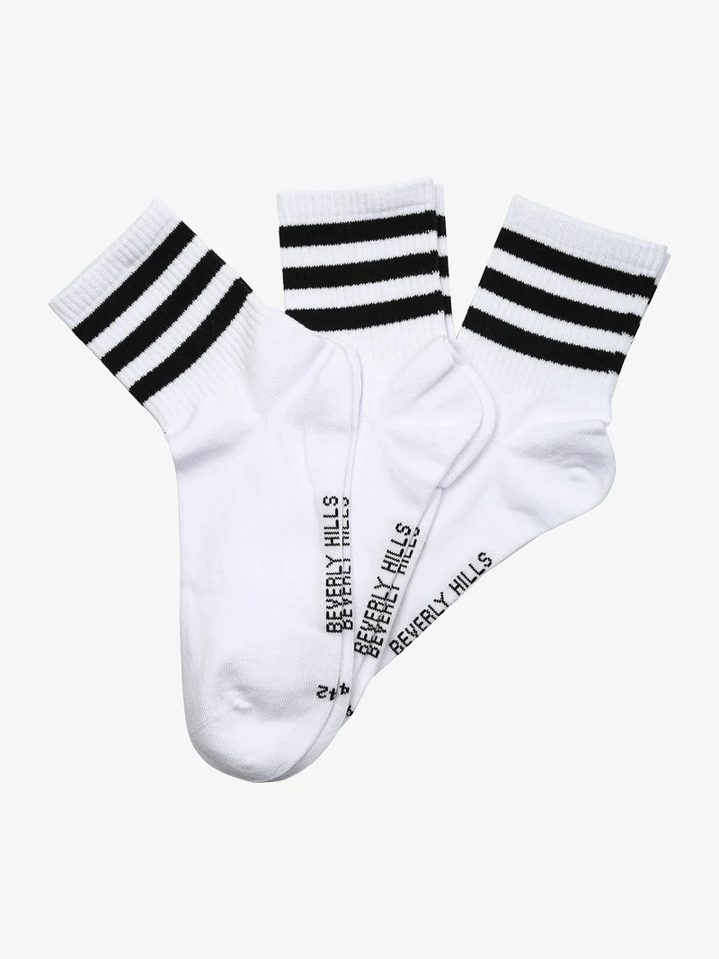Confezione da 3 paia di calze tennis - bianco