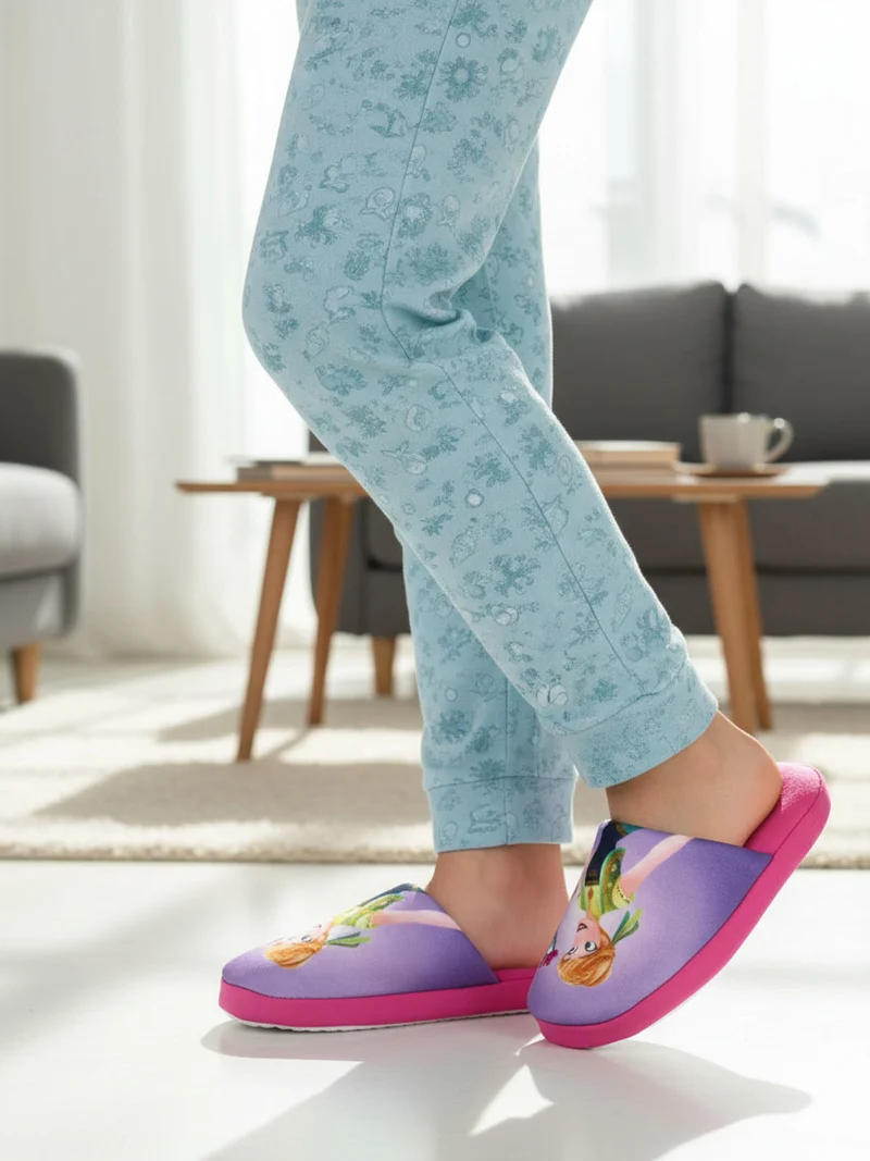 Pantofole Anna e Elsa - fucsia