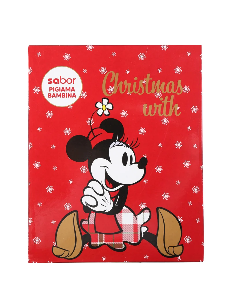 Topolino pigiama di Natale da bambino - rosso