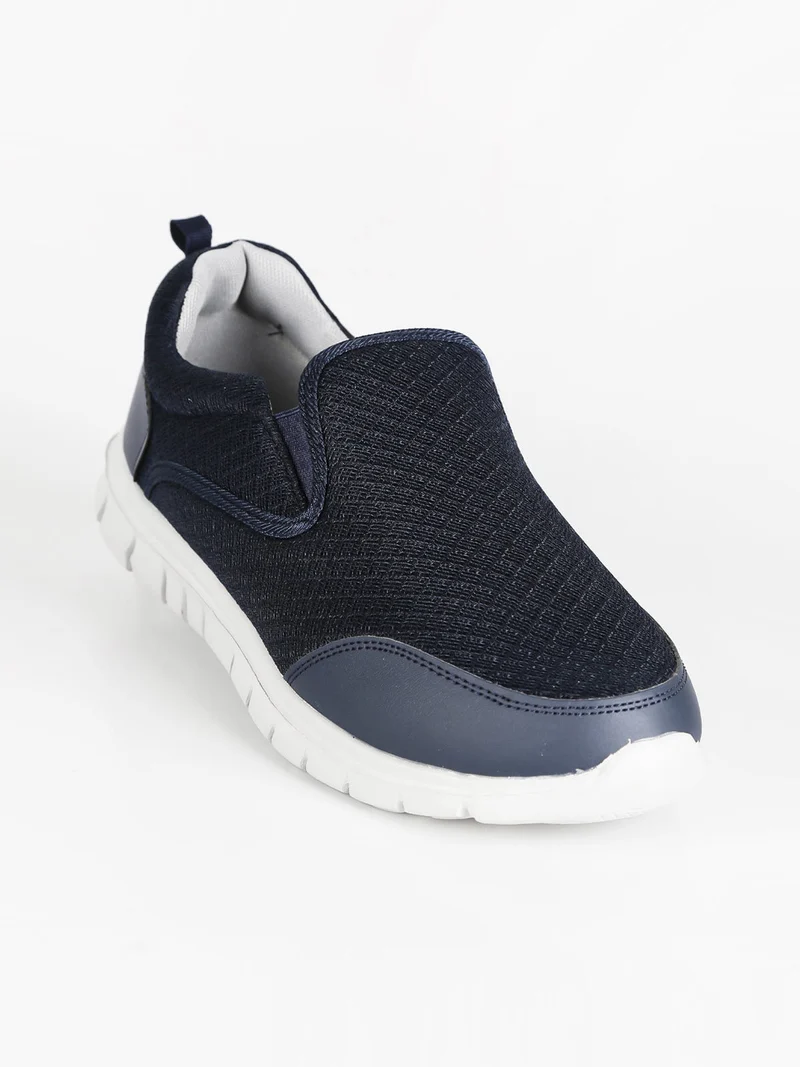 Sneakers uomo slip on - blu scuro
