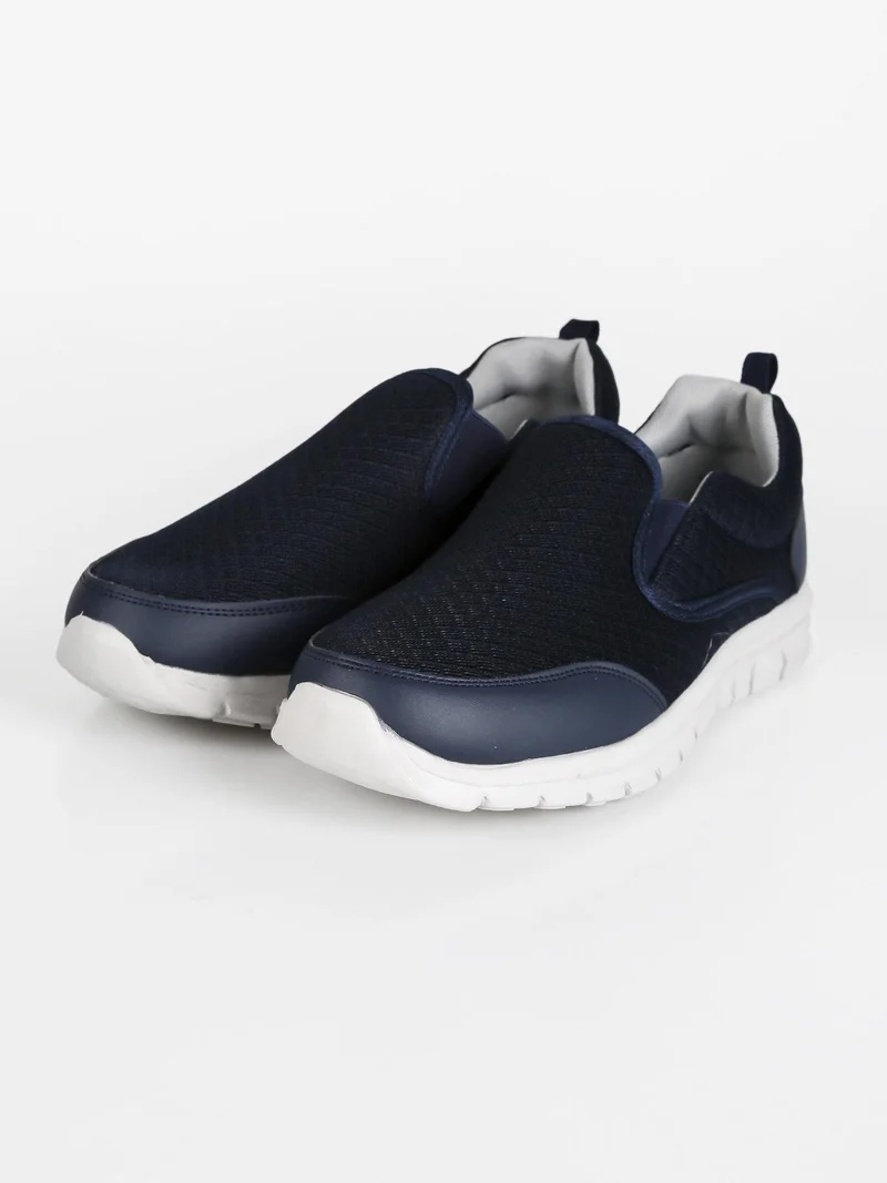 Sneakers uomo slip on - blu scuro