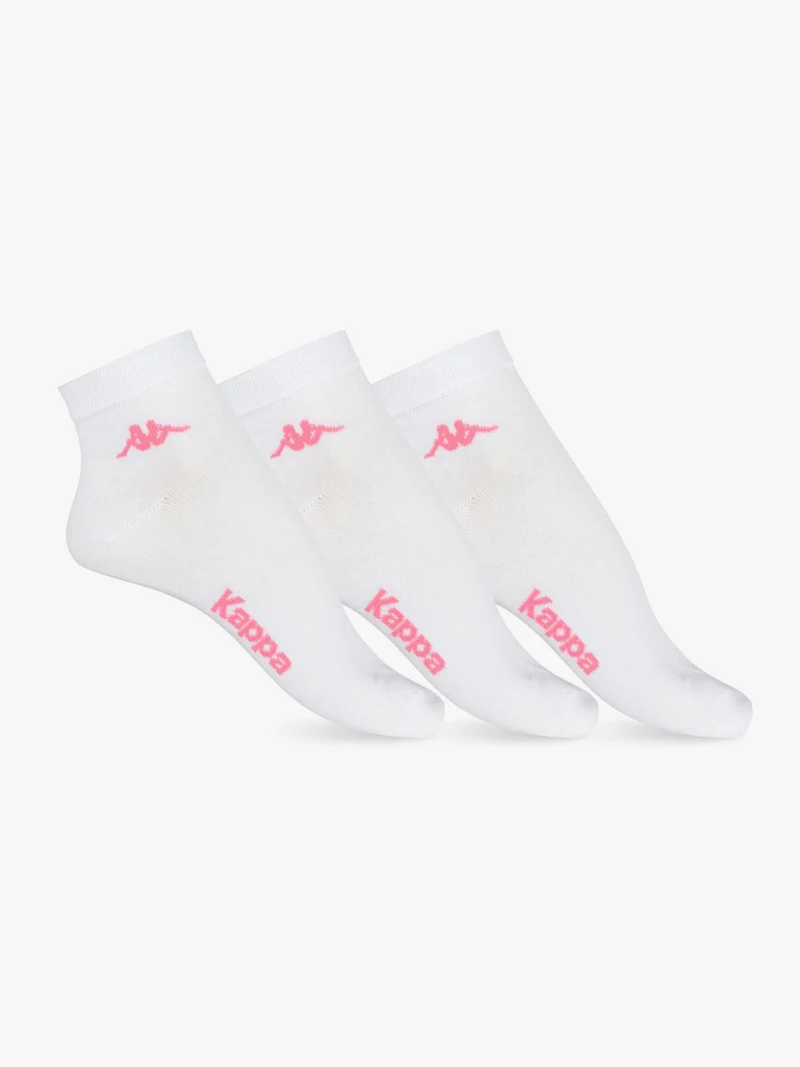 Confezione da 3 paia di calze corte da donna - bianco