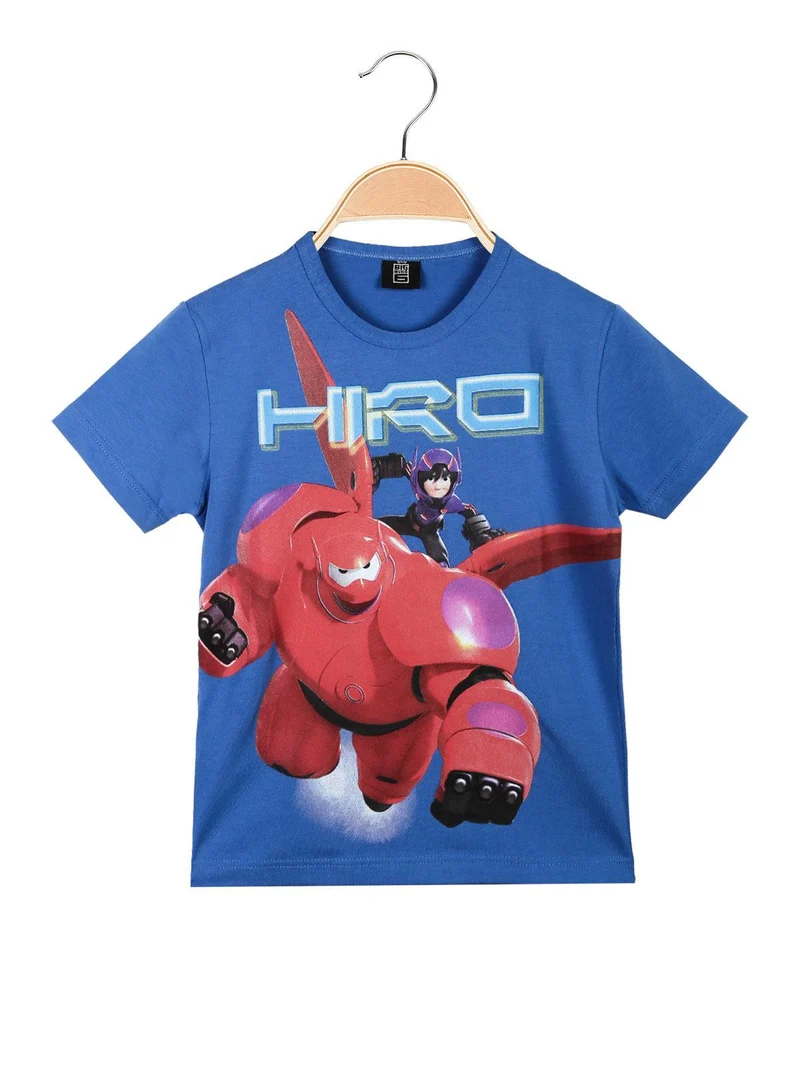 Big Hero t-shirt bambino con stampa - blu
