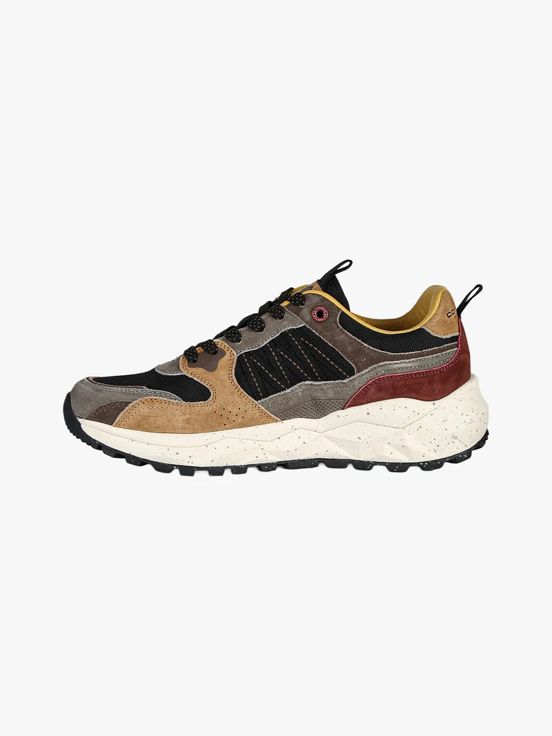 Sneakers da uomo stringate - nero