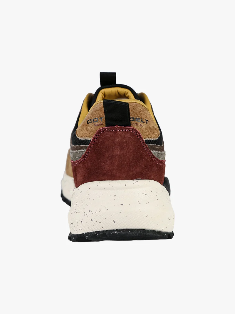 Sneakers da uomo stringate - nero