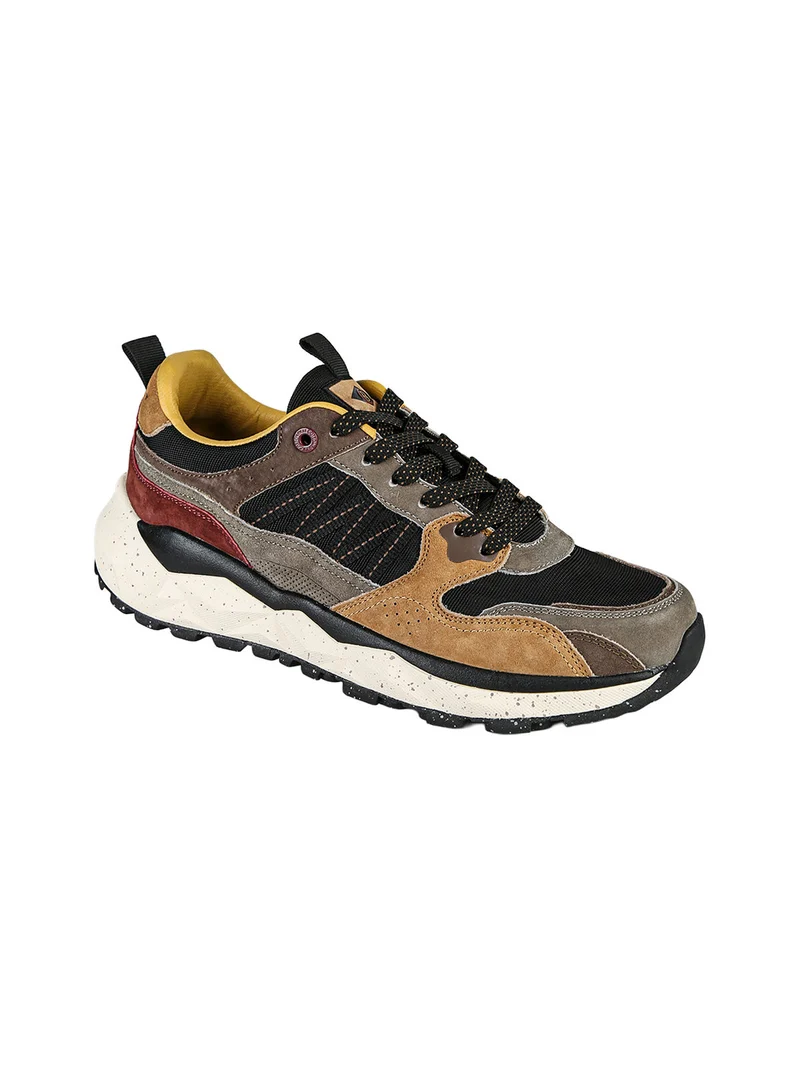 Sneakers da uomo stringate - nero