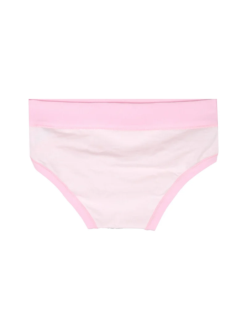 Slip da bambina in cotone con stampe - rosa