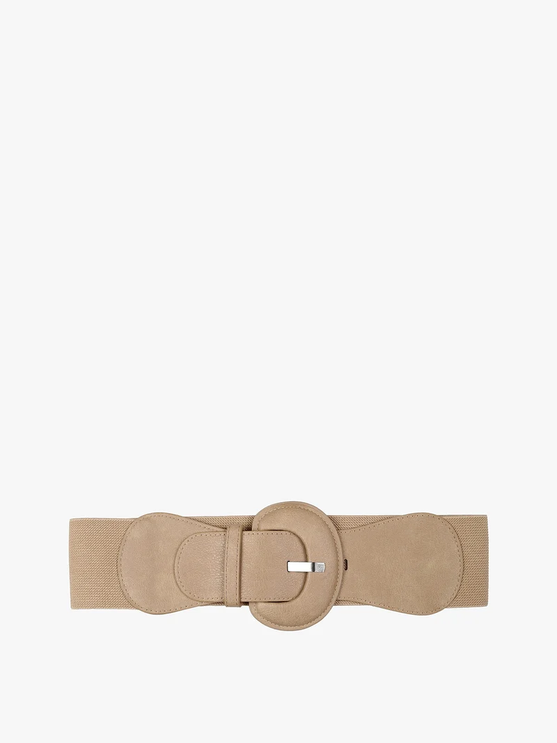 Cintura stringivita elasticizzata - khaki
