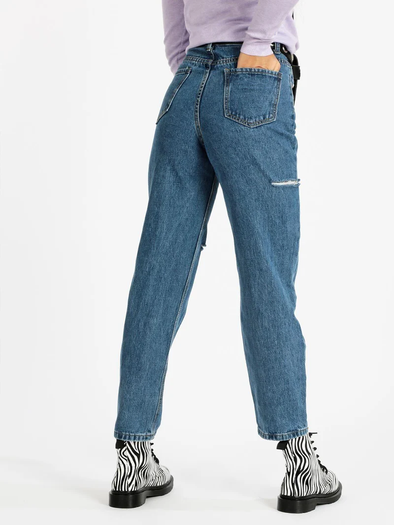 Jeans baggy con strappi - jeans