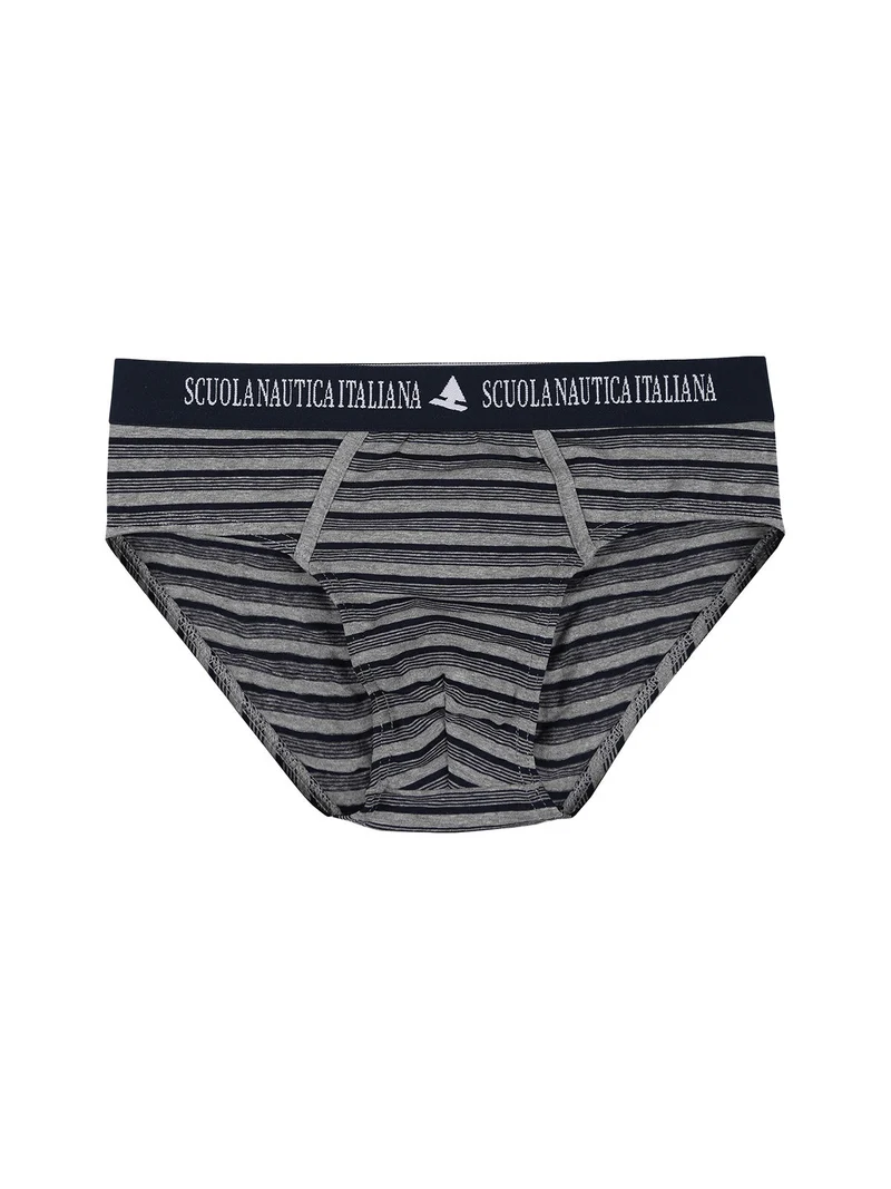 Slip uomo a righe - grigio