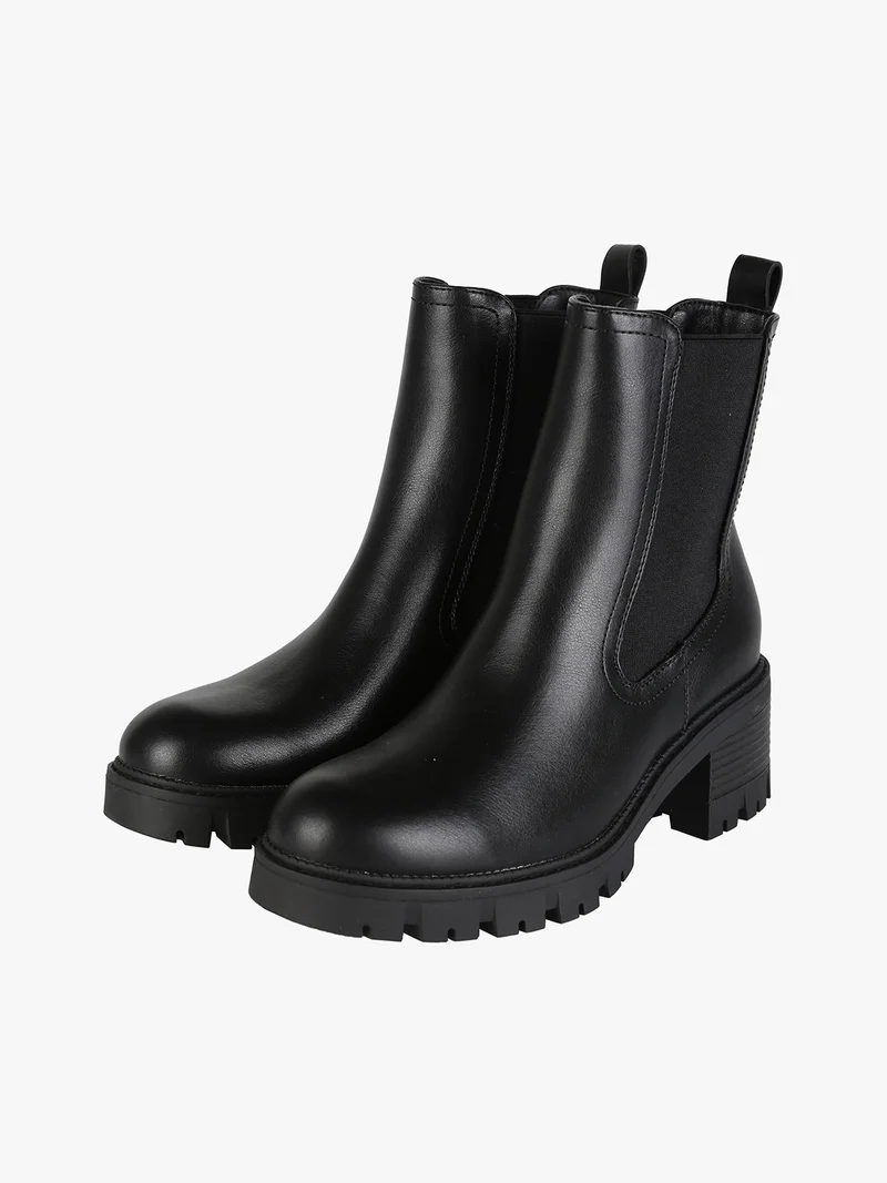 Stivaletti donna con tacco e plateau
