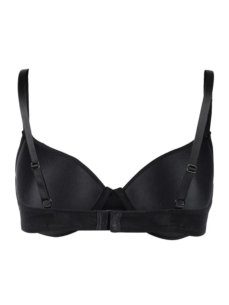 Reggiseno imbottito con ferretto coppa B 1428 - nero