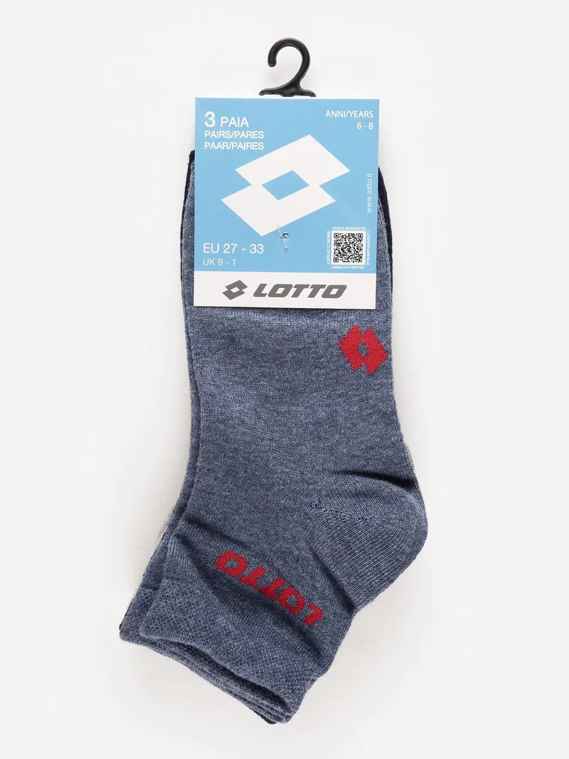 Calze midi bambini 3 paia - assortito