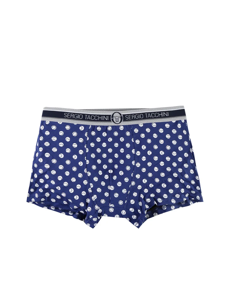 Boxer uomo con stampa - bluette