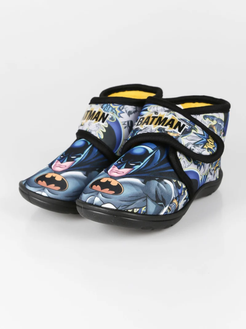 Pantofole alte da bambino - nero