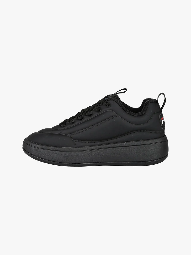 SUPERBUBBLE Sneakers donna con platform - nero