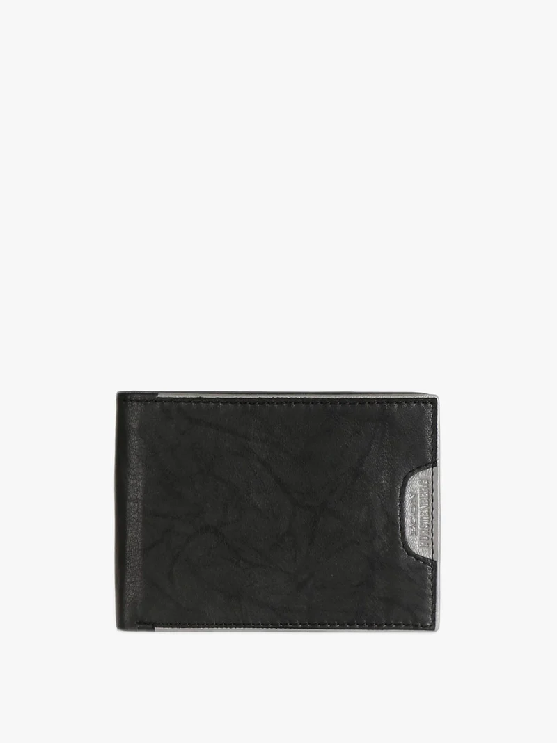 Portafoglio uomo in pelle nero