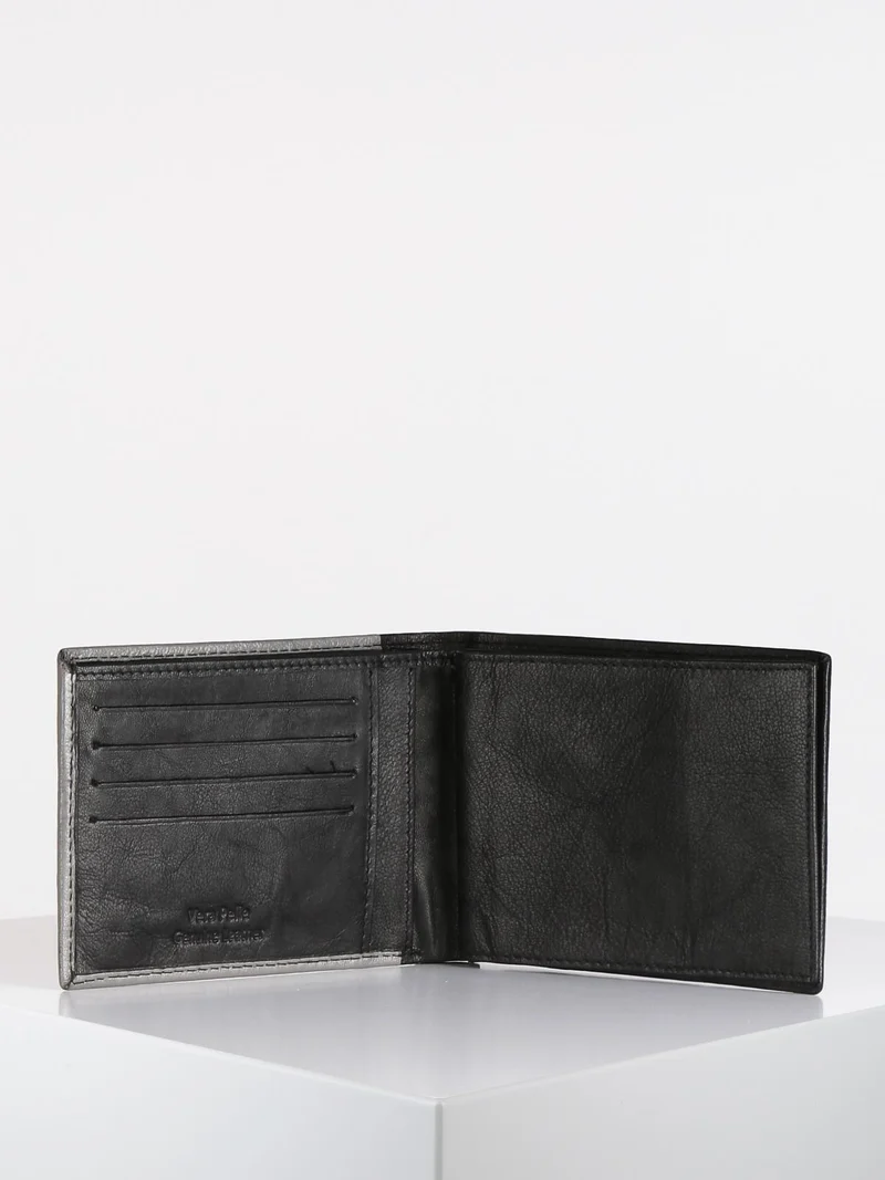 Portafoglio uomo in pelle nero