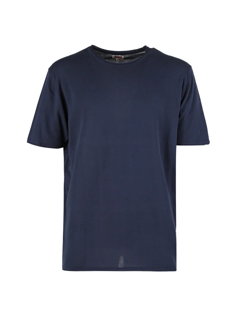 T-shirt da uomo in cotone - blu scuro