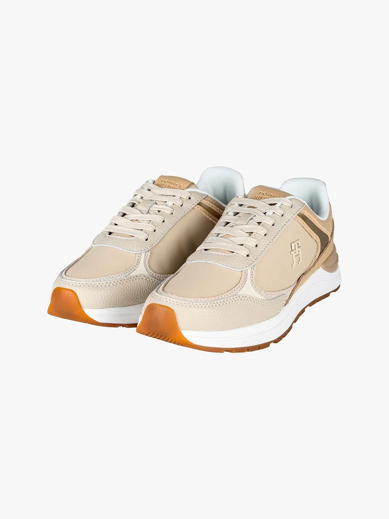 CASUAL FASHION RUNNER Sneakers sportive donna - beige