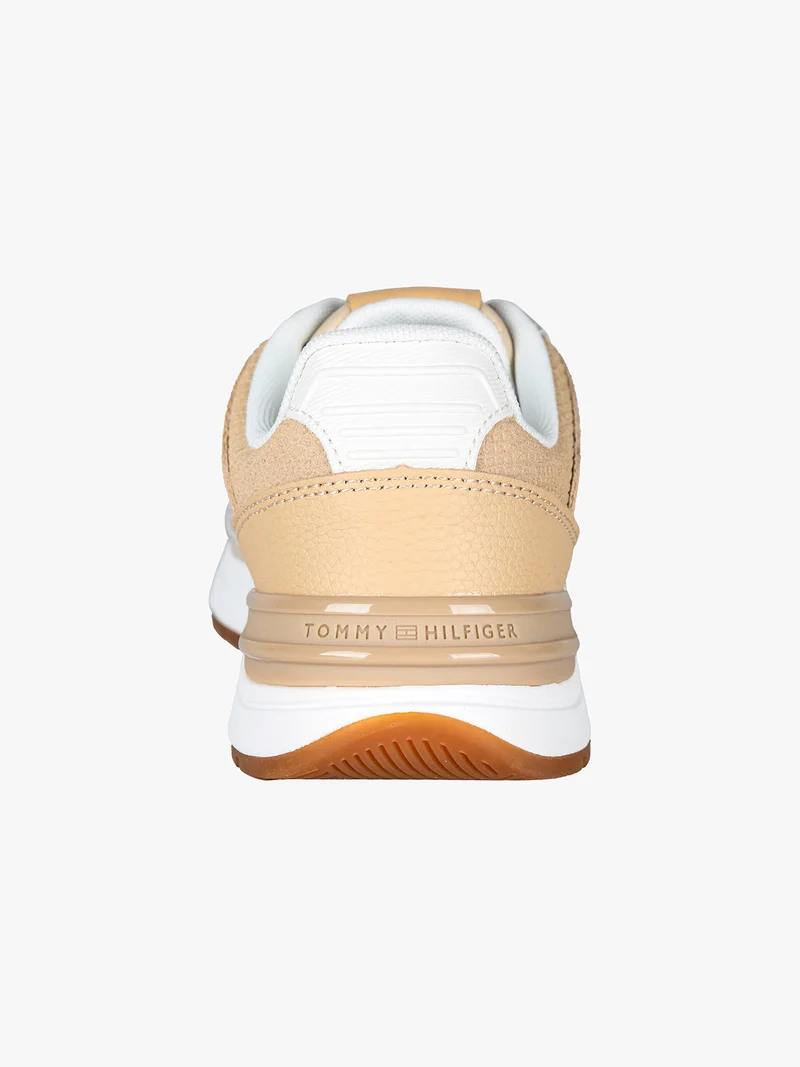 CASUAL FASHION RUNNER Sneakers sportive donna - beige
