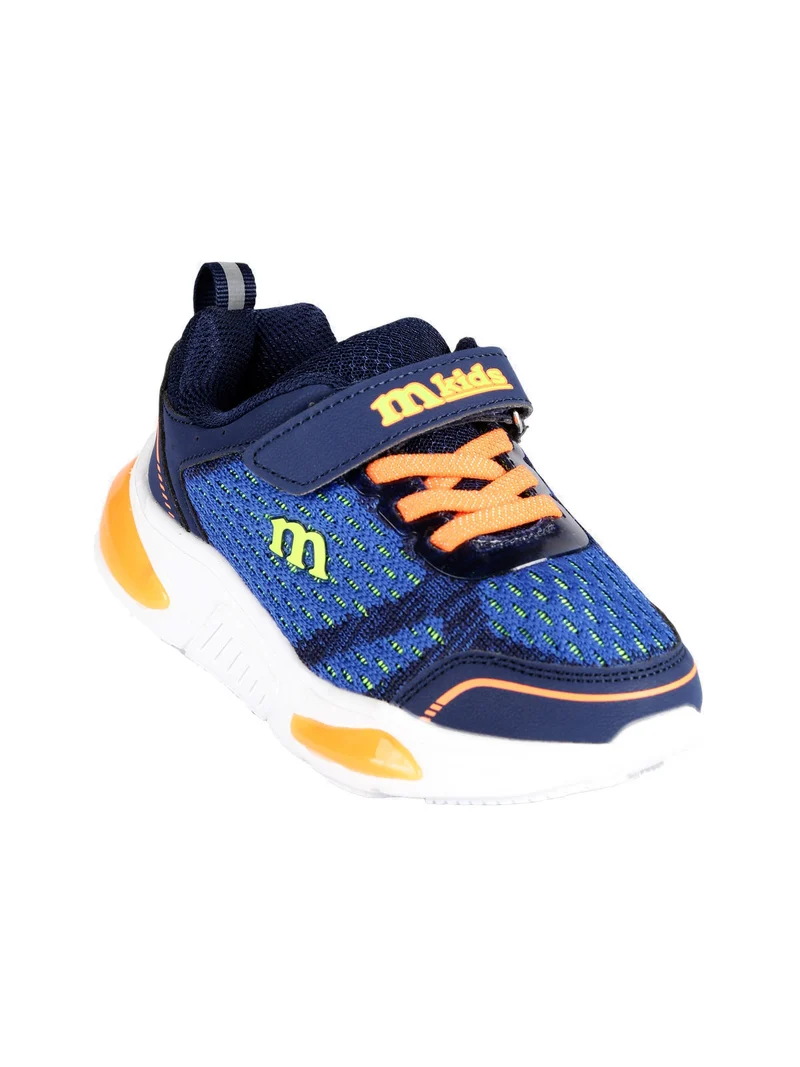 Sneakers sportive da bambino con luci - blu