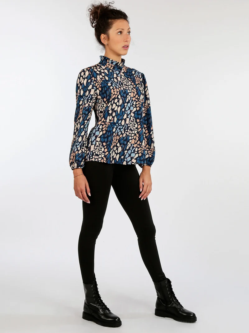 Leggings donna felpati - nero