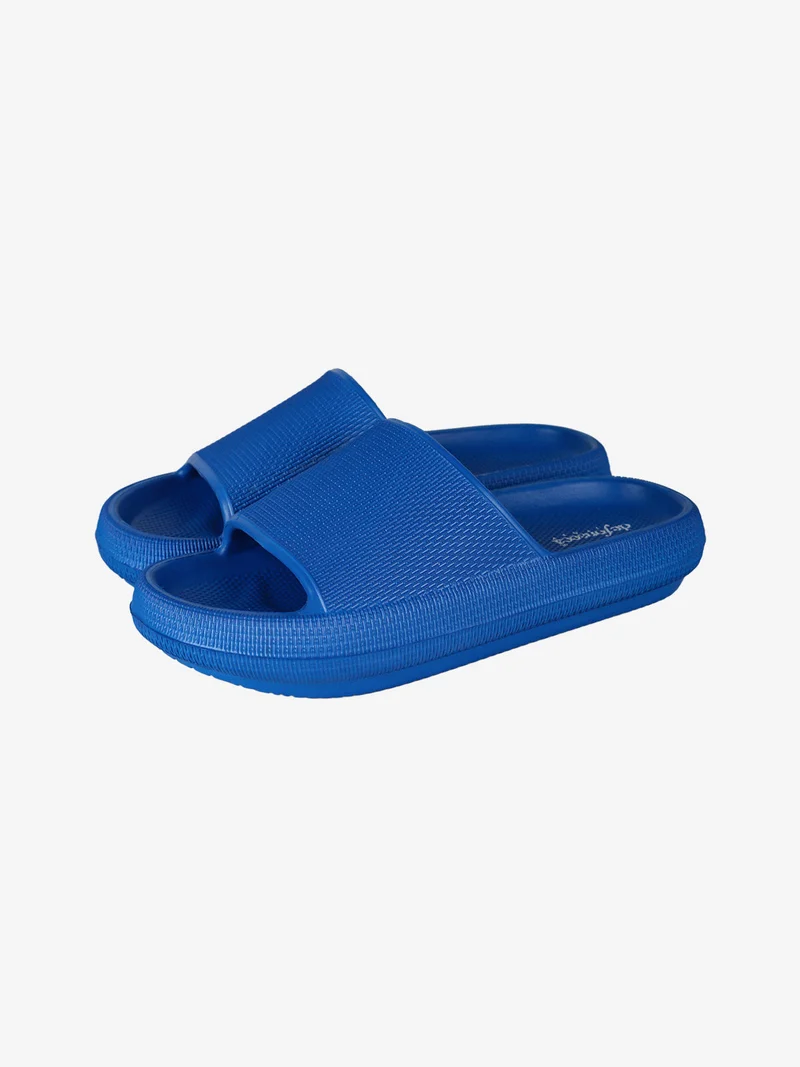Ciabatte da bambina in gomma - blu
