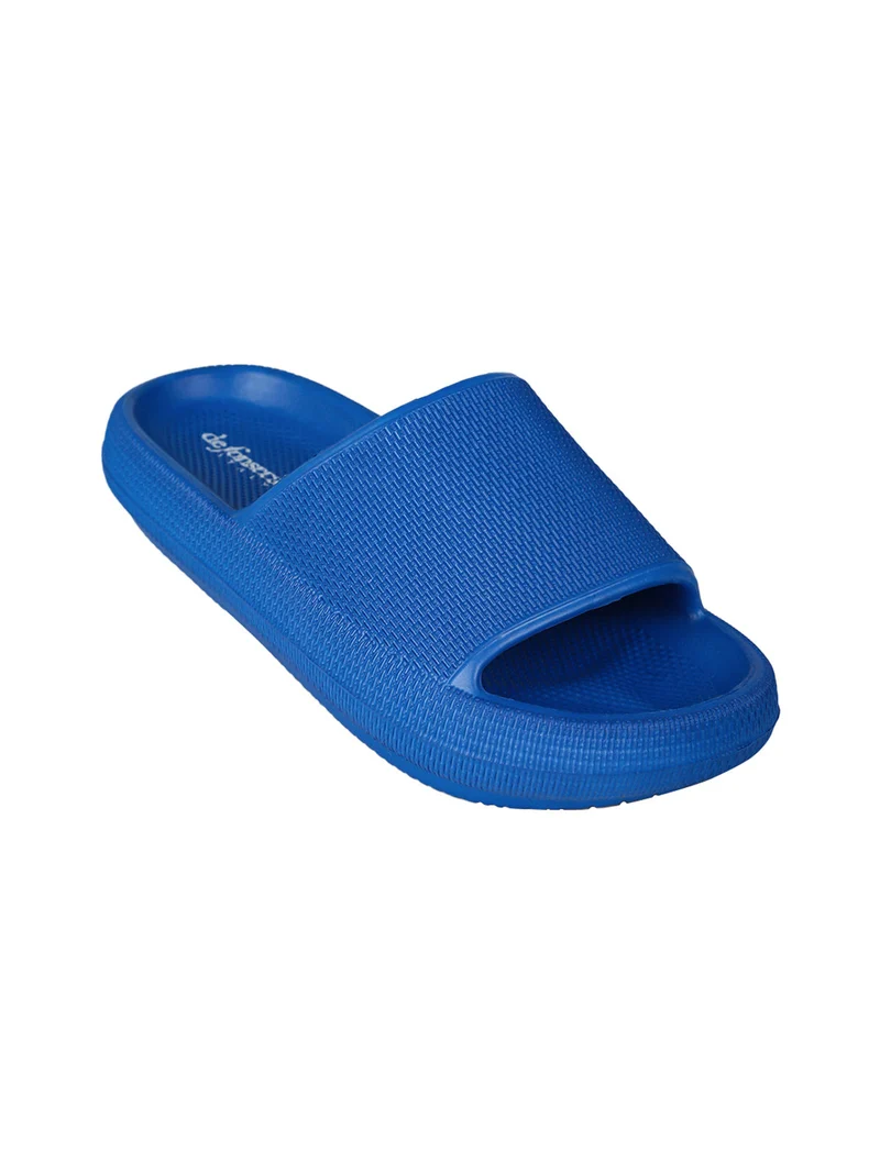 Ciabatte da bambina in gomma - blu